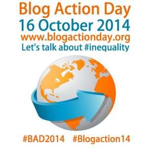 Article : L’inégalité au centre du Blog Action Day 2014